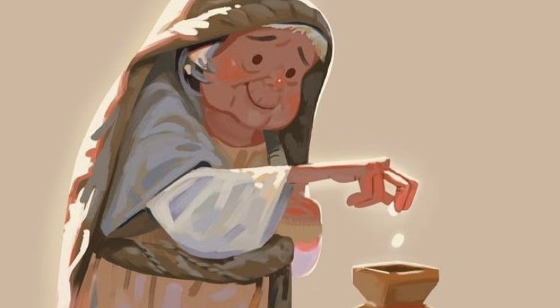 Lucas 21:2-4