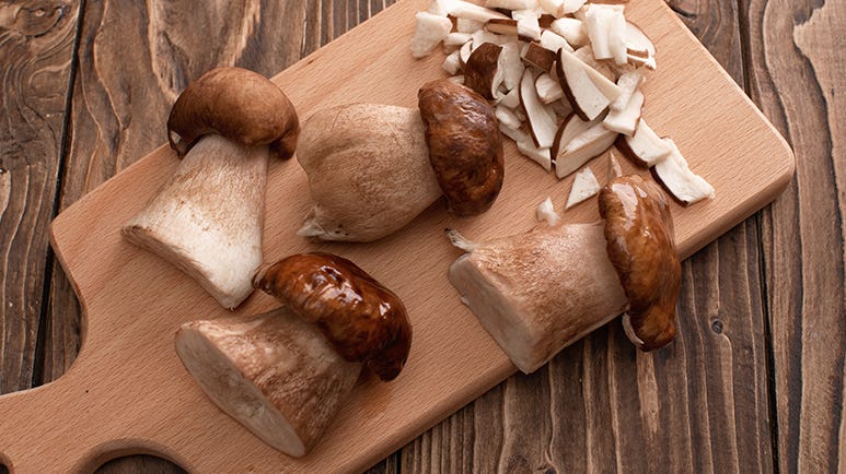 porcini mushrooms