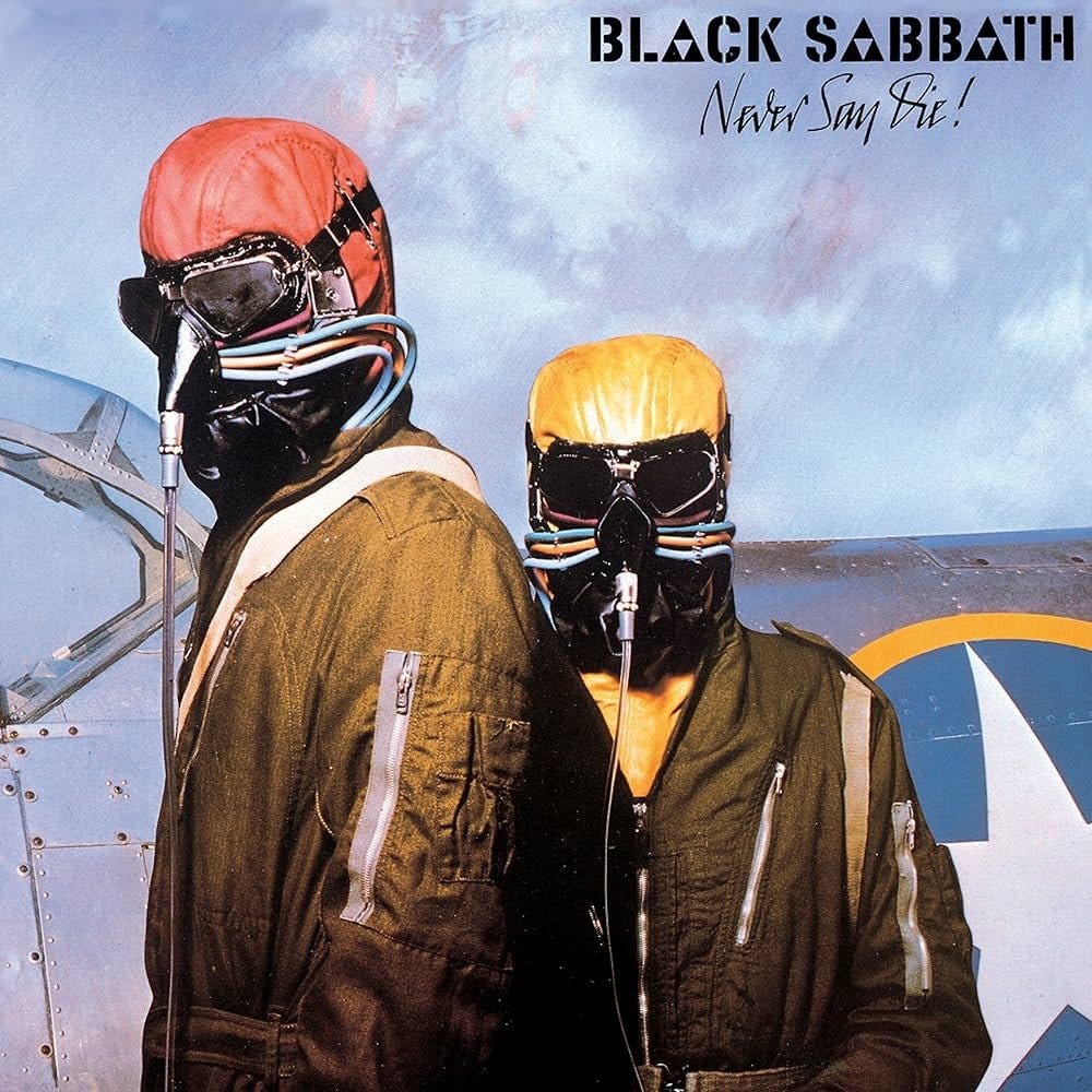 May be an image of 2 people and text that says "BLACK SABBATH NarrSam& V!"