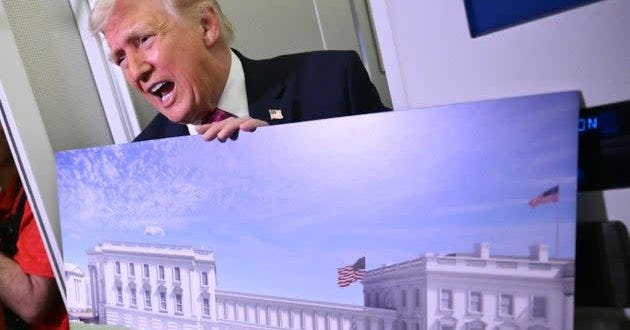 Trump's White House Ballroom Gets Final OK, Except A Judge Halted Its  Construction - AOL