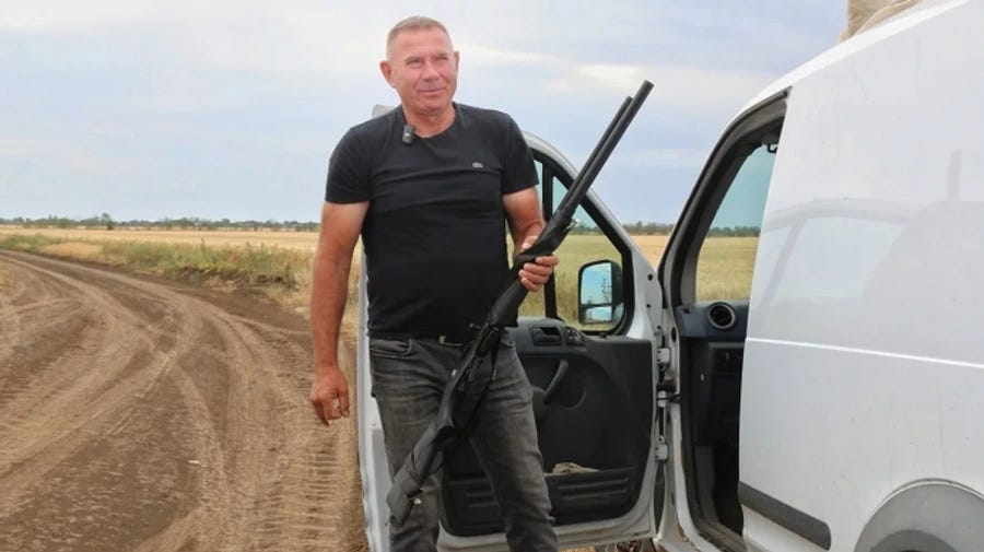 Russian drone strike kills Kherson farmer who defended fields with shotgun Russian drone strike kills Kherson farmer who defended fields with shotgun
