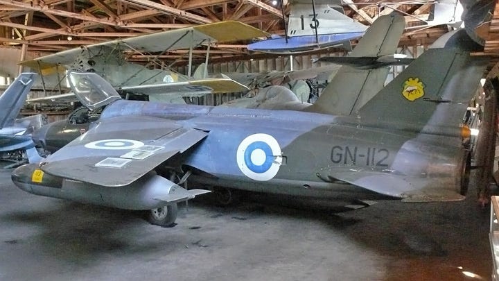 Folland Gnat Mk.1 (GN-112) | Suomen Ilmailumuseot - Finnish Aviation Museums