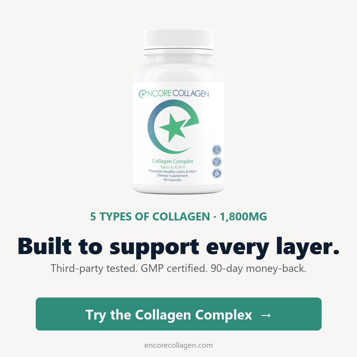 Encore Collagen Complex — Try the 5-Type Complex