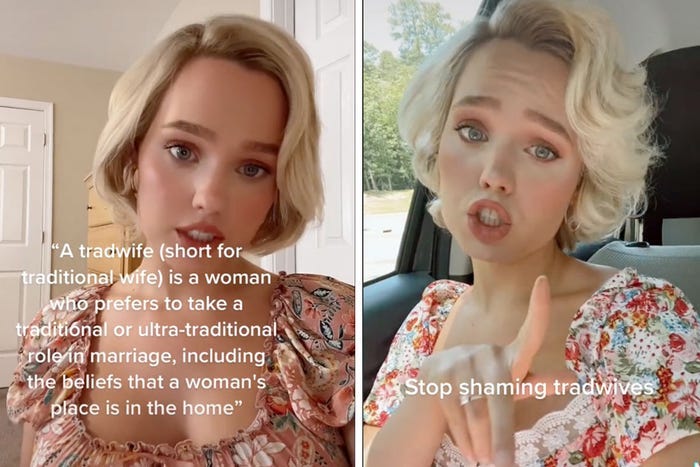 TikTok's 'Trad Wives' Are Pushing a Conservative Agenda for Women - Business Insider TikTok's 'Trad Wives' Are Pushing a Conservative Agenda for Women - Business Insider