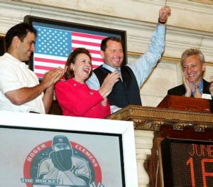 Ken Jowdy and Roger Clemens Ken Jowdy and Roger Clemens