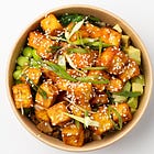 Sesame Tofu & Edamame Bowl