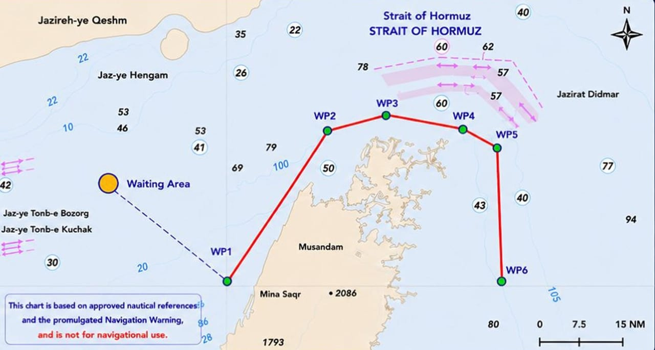 Iran sabre rattles over Strait of Hormuz southern route