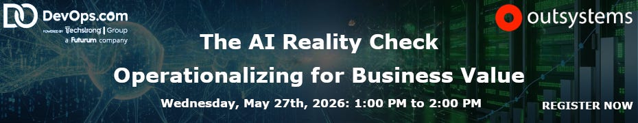 The AI Reality Check - Operationalizing for Business Value (May 27th) The AI Reality Check - Operationalizing for Business Value (May 27th)