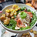 10-minute caprese chicken bowl (gluten free)