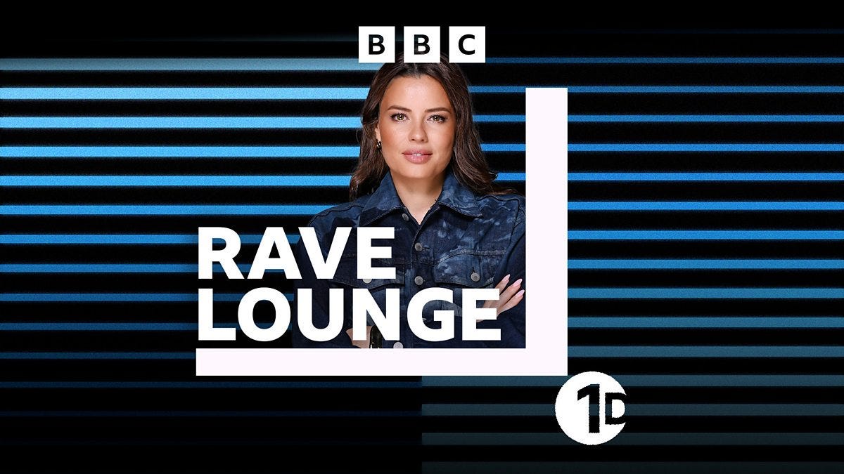 Radio 1 Rave Lounge is back Good Friday, 3 april 2026
