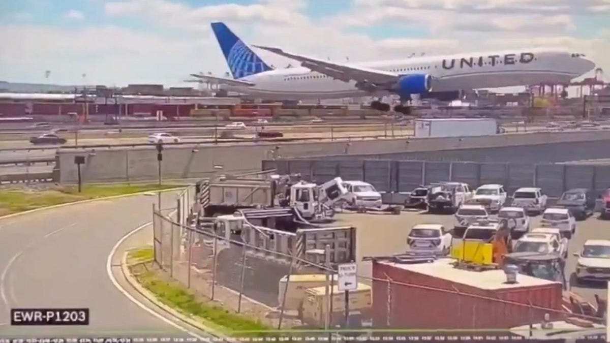 WATCH: Newly-Released Footage Shows Shocking Moment United Airlines Jet Hits Truck