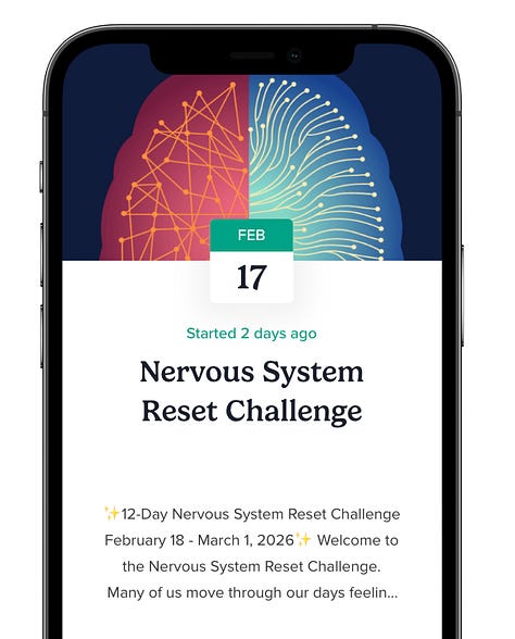 Insight Timer Nervous System Reset Challenge