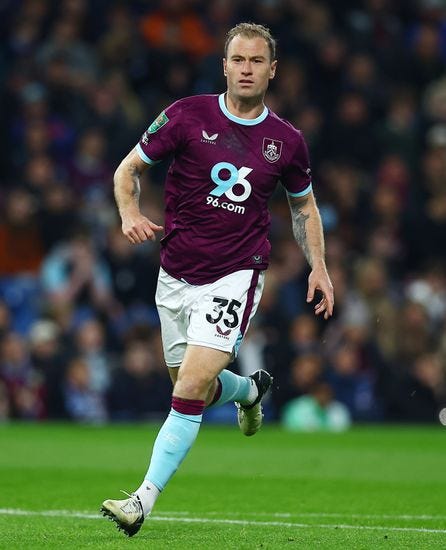 Ashley Barnes Burnley Editorial Stock Photo - Stock Image | Shutterstock  Editorial