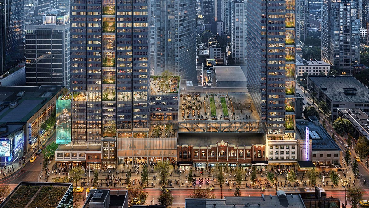 Bonnis Properties Lists Landmark Granville Street Project, Facing Lawsuit On Broadway