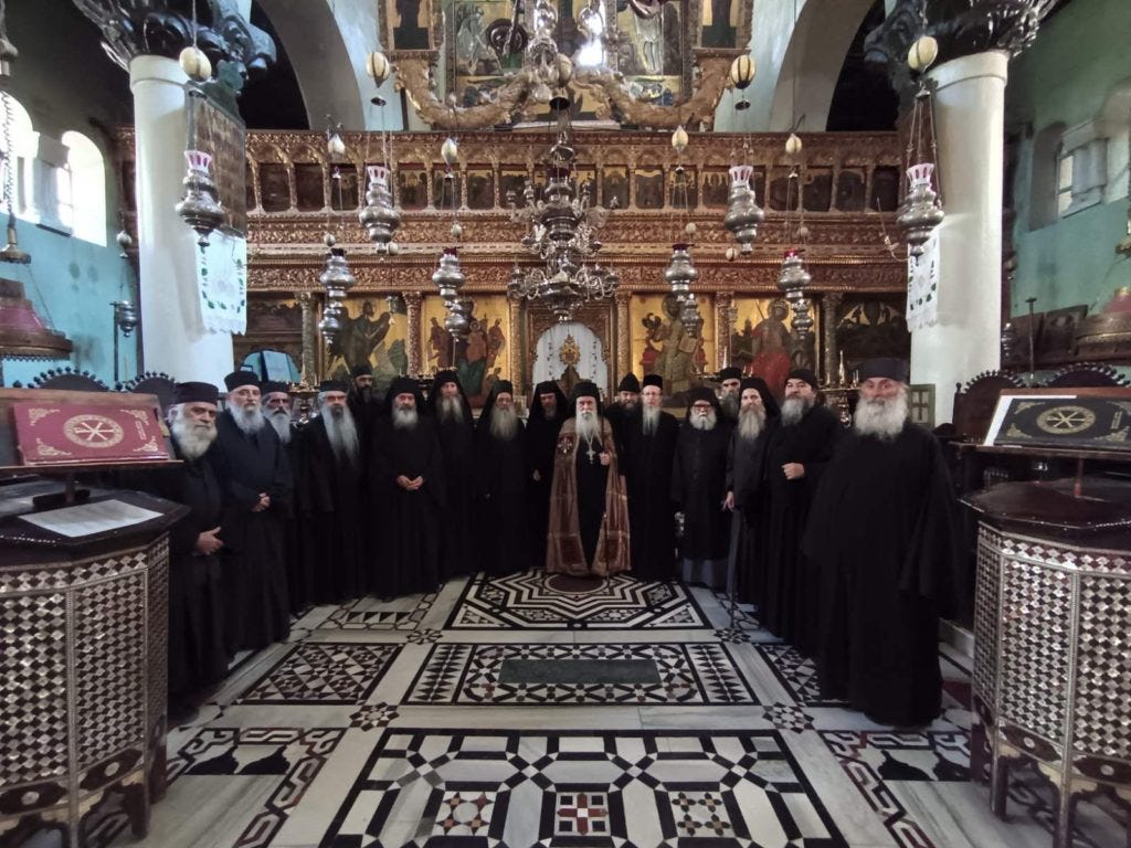 Ἱερὰ Μονὴ Θεοβαδίστου Ὄρους Σινᾶ, 14 Σεπτεμβρίου 2025