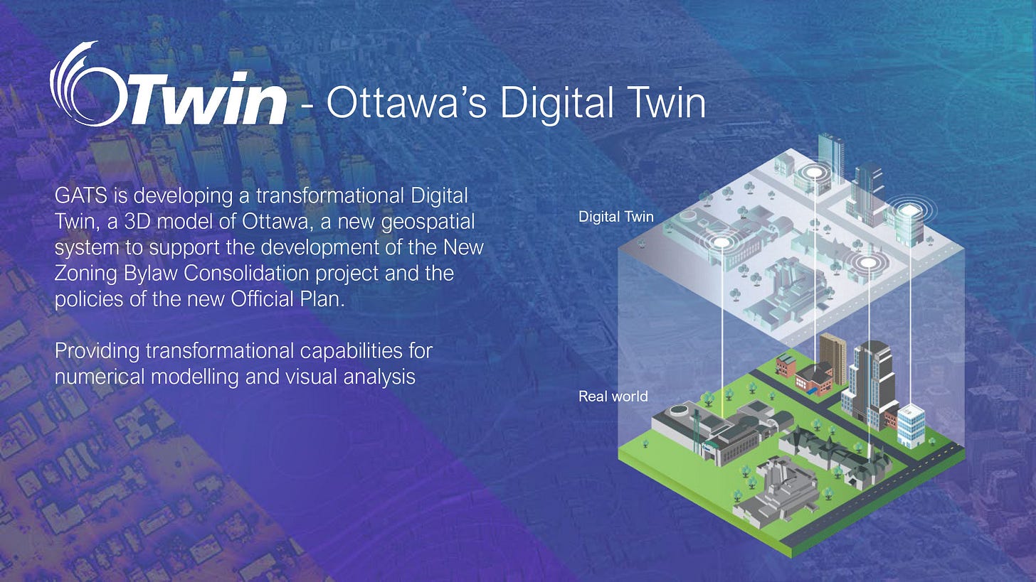 Ottawa's Digital Twin - introduction and definition