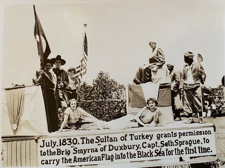 Historicla images of the Duxbury Days parade