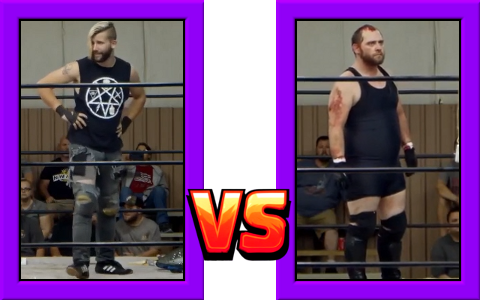 [Match Graphic: Jay Impact vs Blaine Evans]