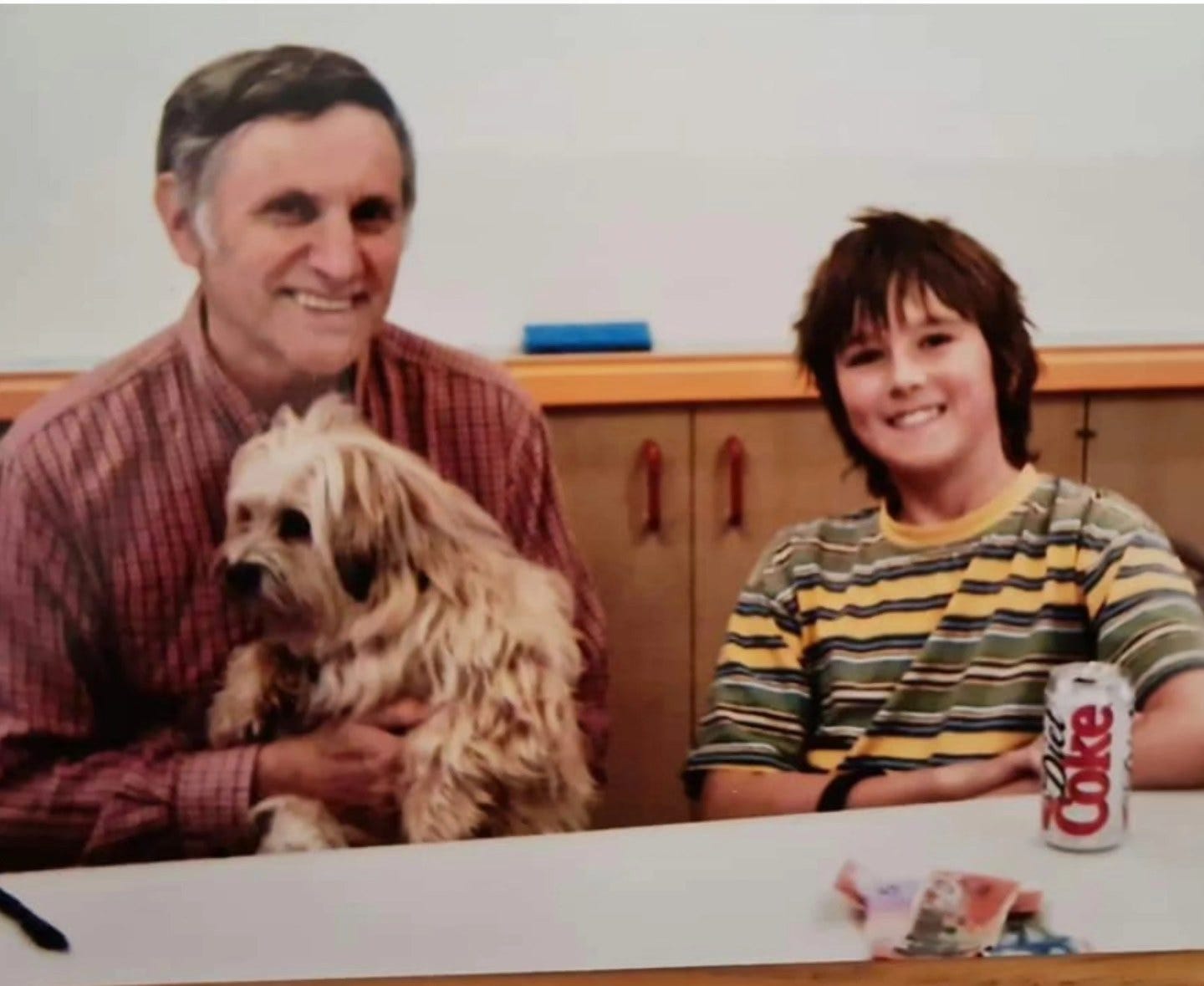 May be an image of 2 people, fringe and people smiling