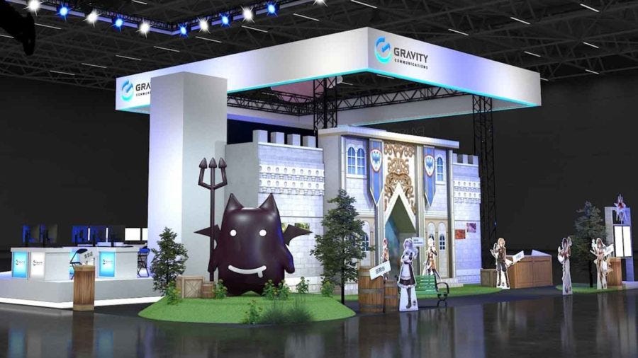 GRAVITY's Ragnarok Online booth at Taipei Game Show 2025