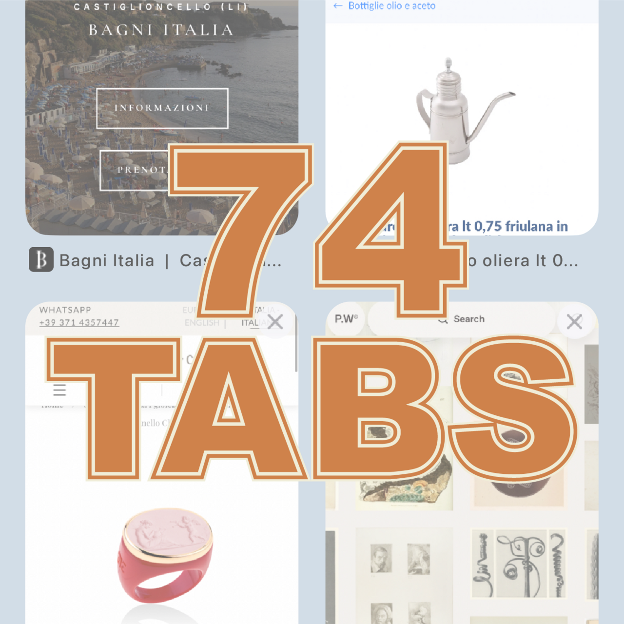 74 Tabs