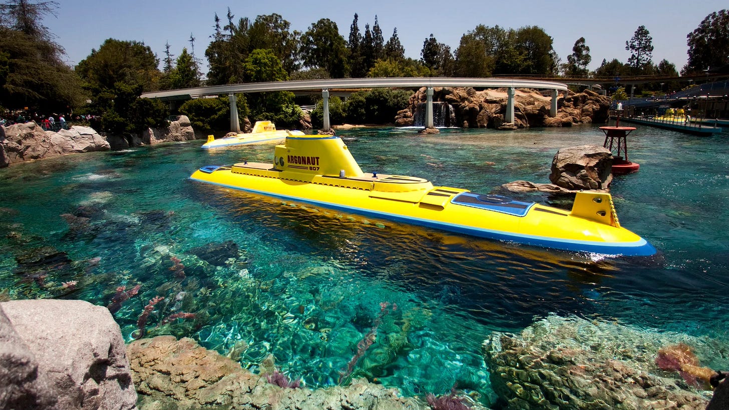 Finding Nemo Submarine Voyage Disneyland