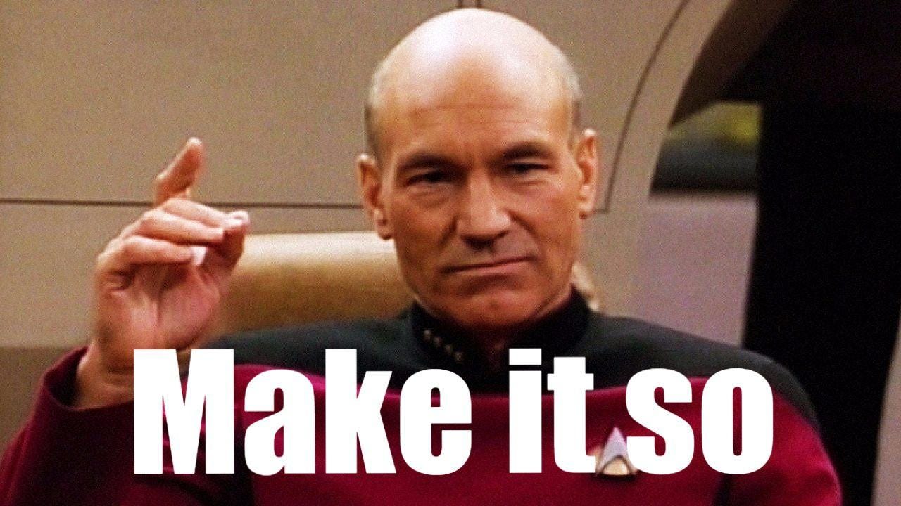 Make it so - make it so post - Imgur
