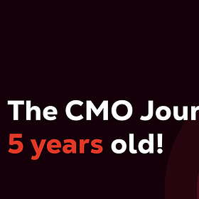 The CMO Journal is 5 years old!