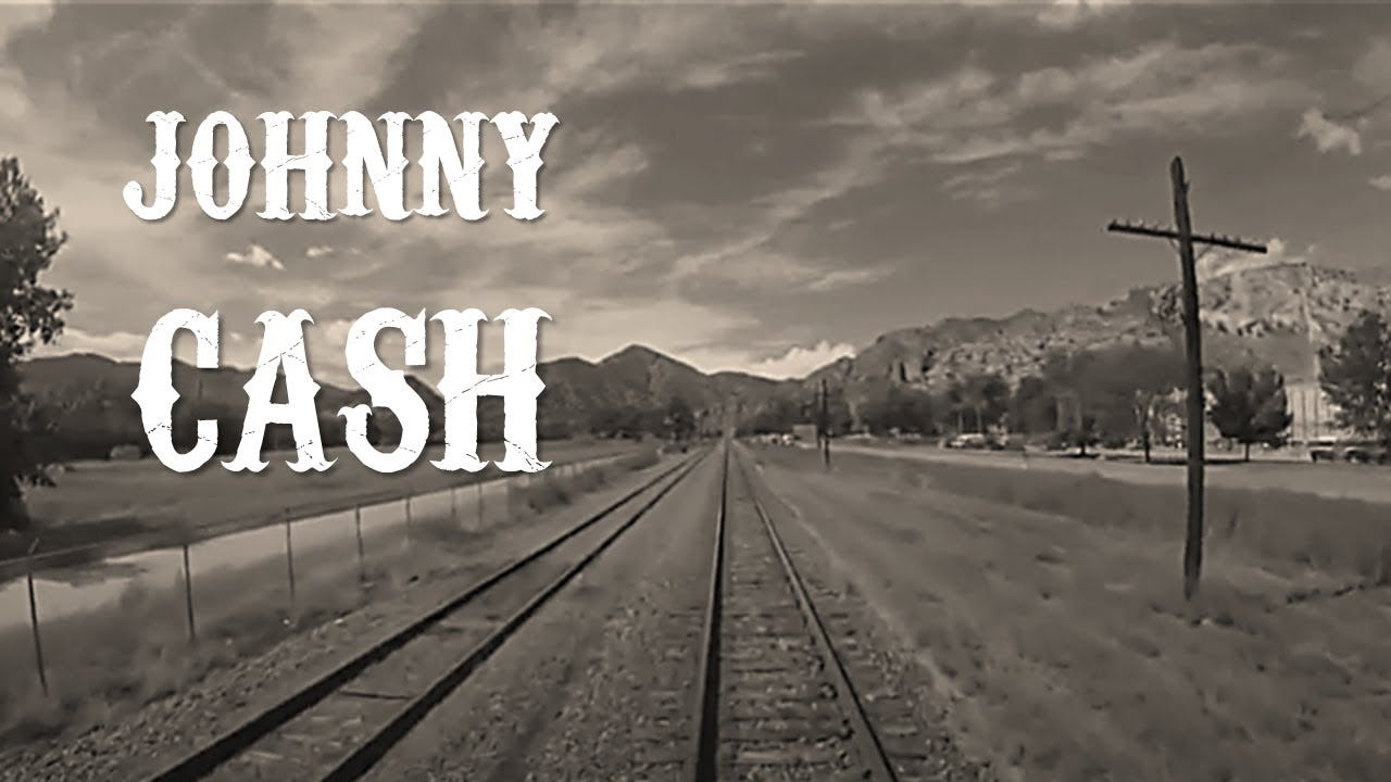 Johnny Cash - Trains' Songs 1/2 - YouTube