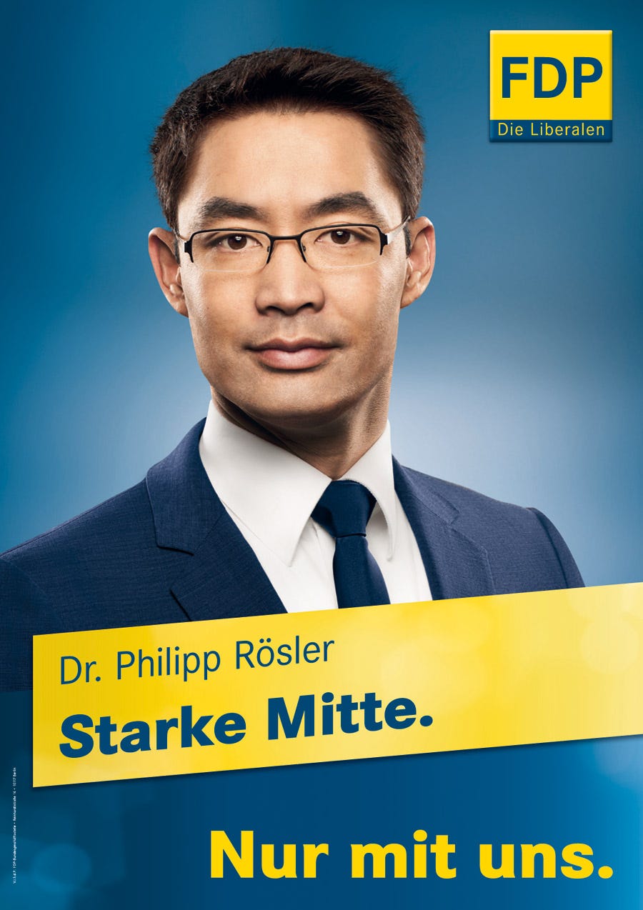 FDP Wahlplakat Bundestagswahl 2013 – Design Tagebuch