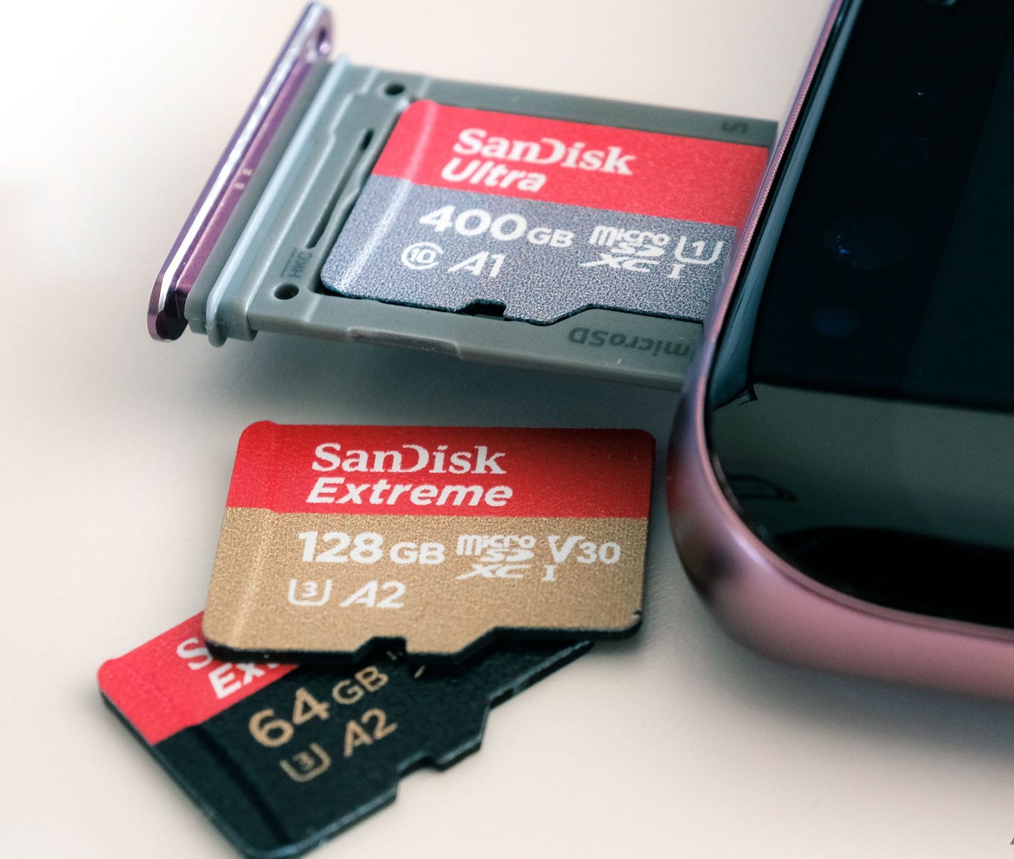 The newest, fastest "app class" microSD cards are still not very good for  apps
