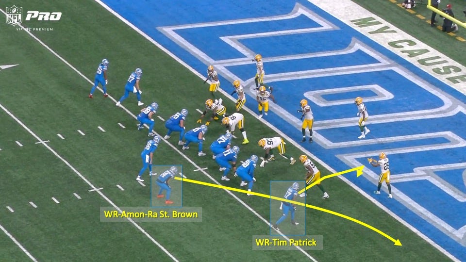 The Lions Put on a Short-Yardage Clinic vs. the Packers on 3rd and 4th Down