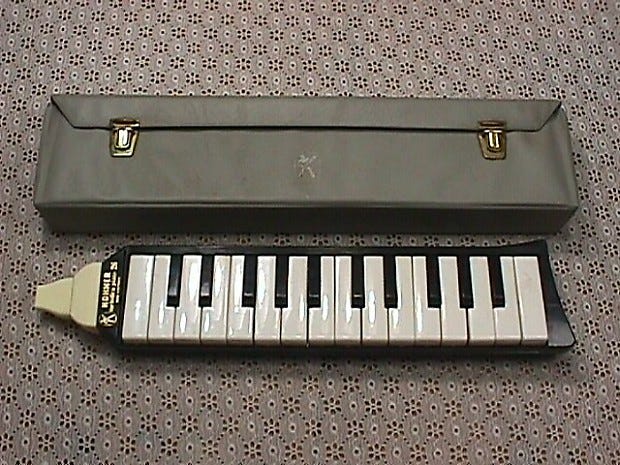 Vintage Hohner Melodica Piano 26 in Original Case & In Great Ready to Play Condition image 1