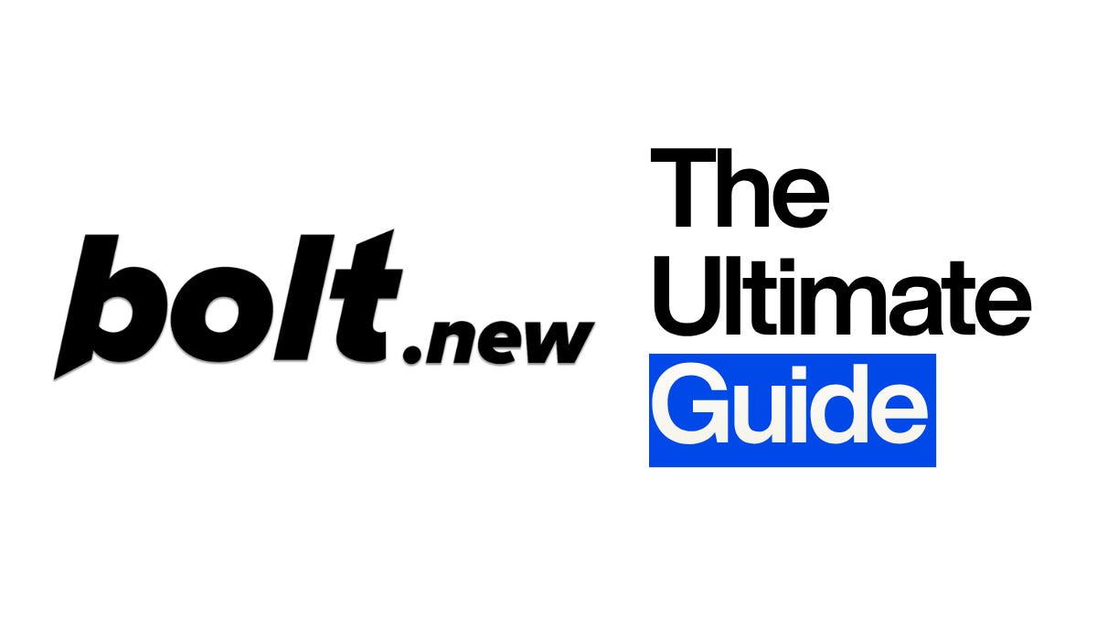 The PM's Complete Guide to Bolt.new (68 minute podcast)