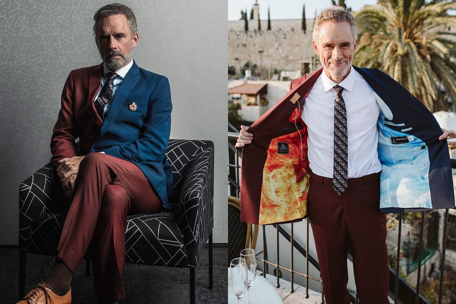 Jordan Peterson Reveals Reason for His Highly Memed 'Designer Hell' Suits -  Newsweek