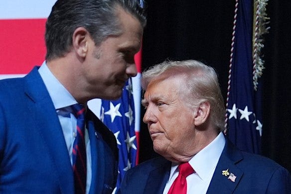 Trump, Hegseth declare end to 'woke' military culture in Quantico speech