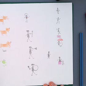 Learning to use basic shapes to draw ANYTHING!