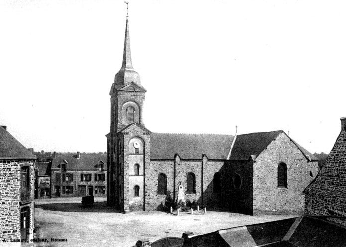 The church in Tresboeuf, France