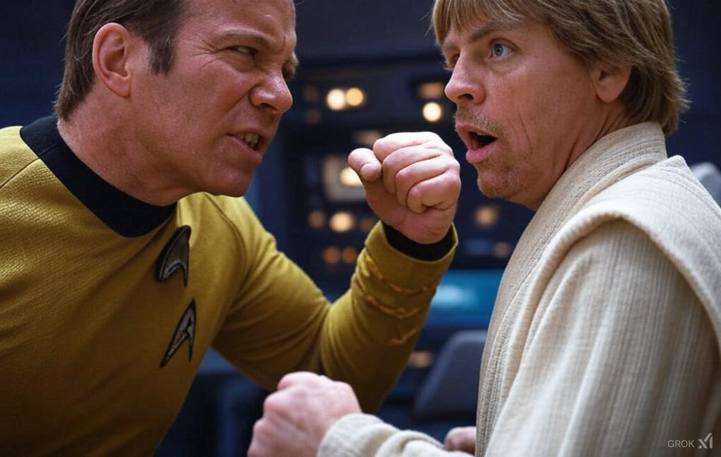 William Shatner Blasts Disney Star Wars: "Mark Hamill Actually Ruined It For You"