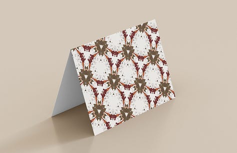 Starhan Garden's Cards prototypes