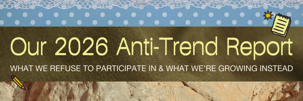 Thumbnail of Our 2026 Anti-Trend Report