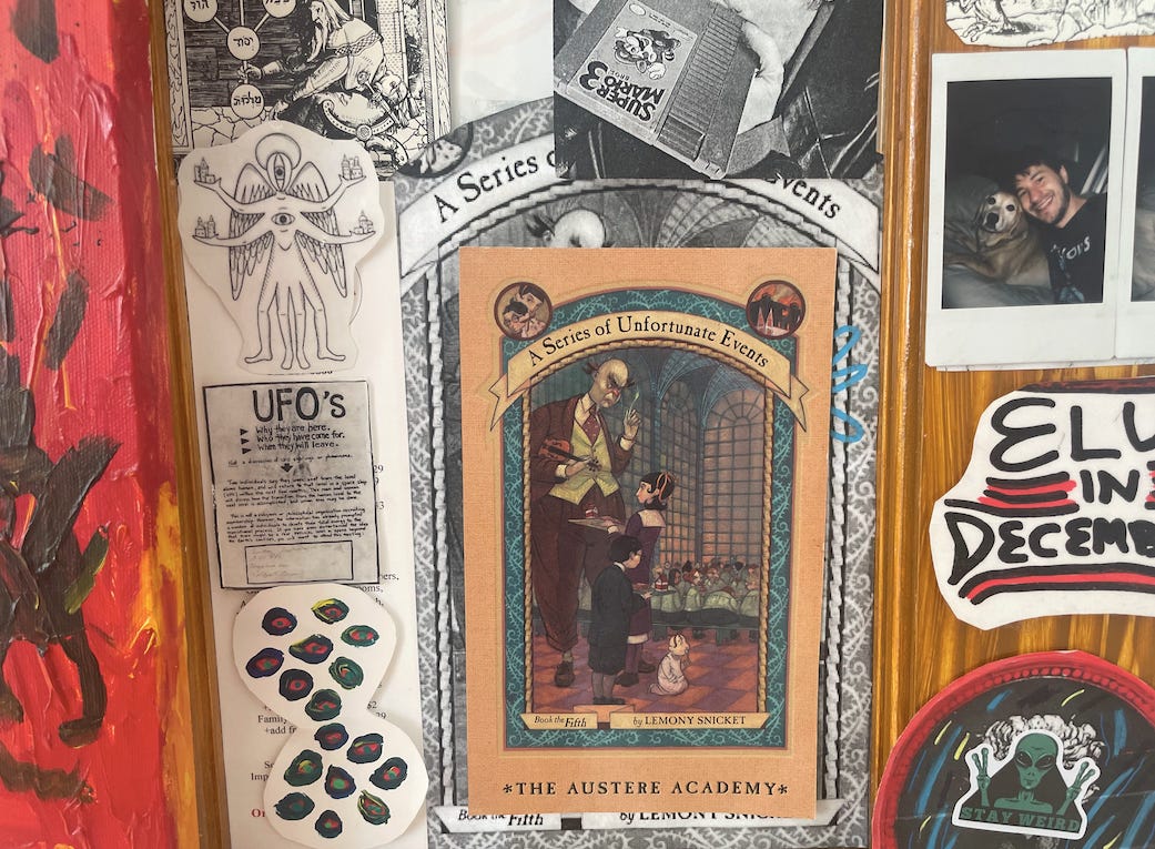 lemony snicket jewish horror elie lichtschein