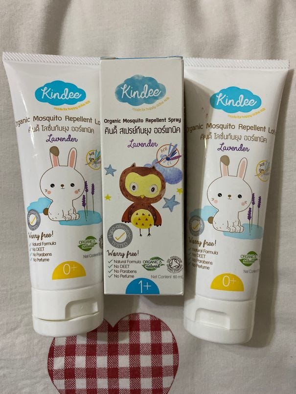Kindee Organic Mosquito Repellant Lotion Our orders of Kindee Organic Mosquito Repellant Lotion