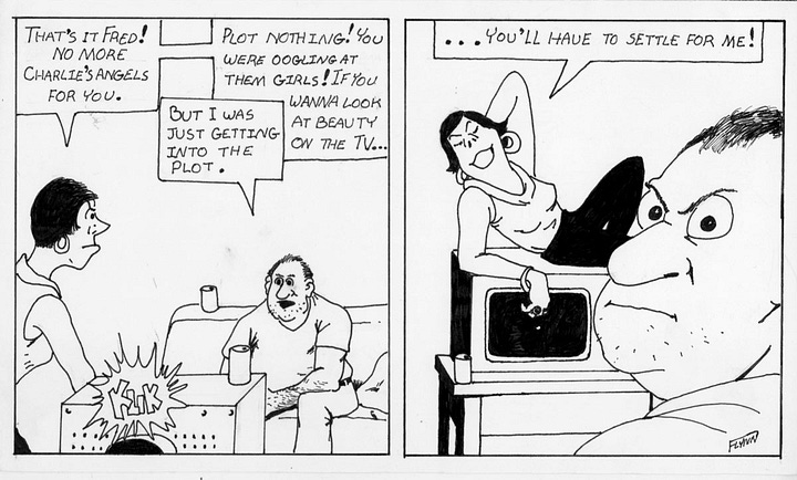 ER Flynn Cartoons from 19 to 23 years old