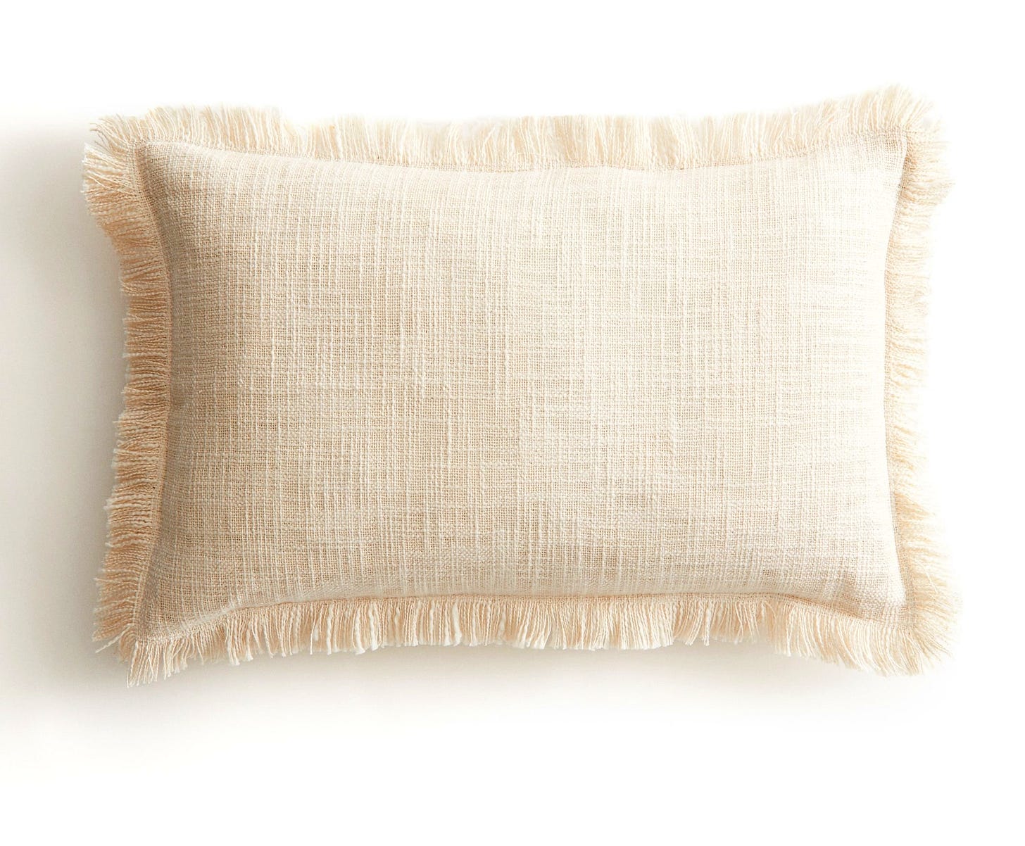 View larger image: Slub weave cushion cover - Light beige - Home All | H&M GB 2