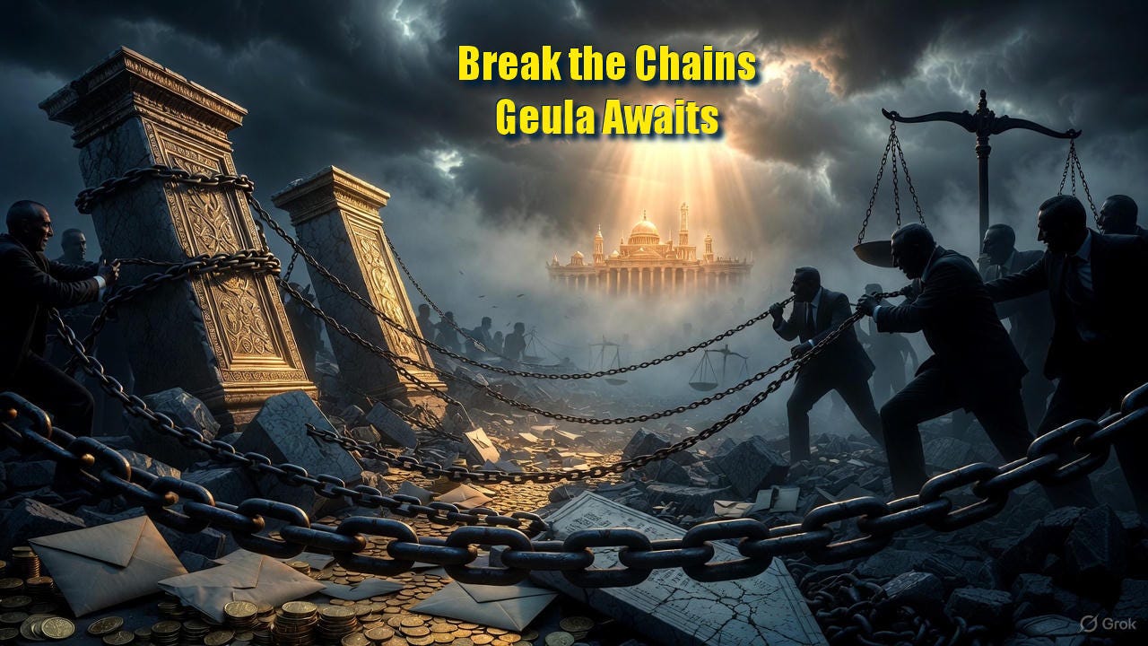 Corruption: The True Roadblock to Geula – And How Torah's Tavnit Can Pave the Way