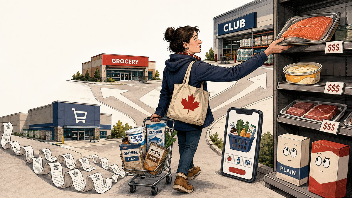 Canadians aren't buying food the way they used to