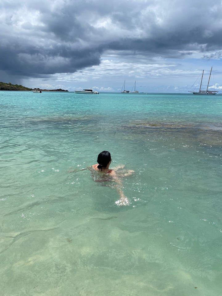 Antigua, travel hacking, travel writing, luxury travel