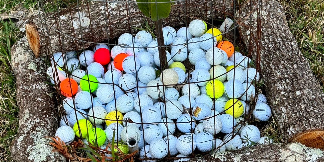 Questionable Use Case #2: Gardening With Golf Balls
