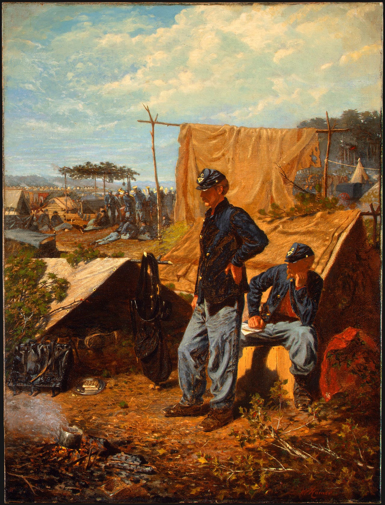 Winslow Homer, Home, Sweet Home, about 1863 Winslow Homer, Home, Sweet Home, about 1863
